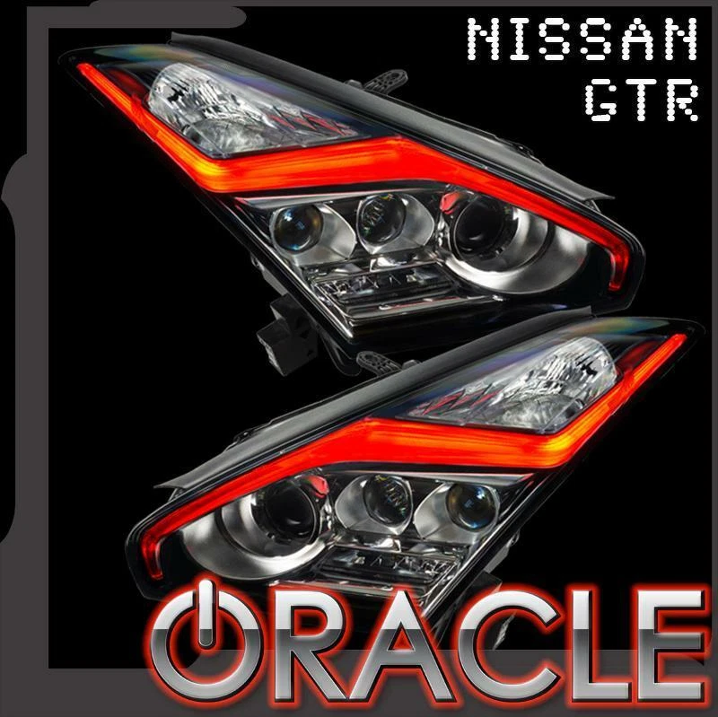 Faro Oracle Lighting 15-23 compatible con Nissan GT-R Colorshift Drl actualización 1283-330 Foto 2 de 4