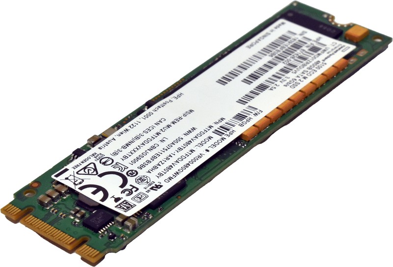 HP 5100 ECO MTFDDAV480TBY 480GB M.2 SATA 871628-002 Solid State Drive (SSD)