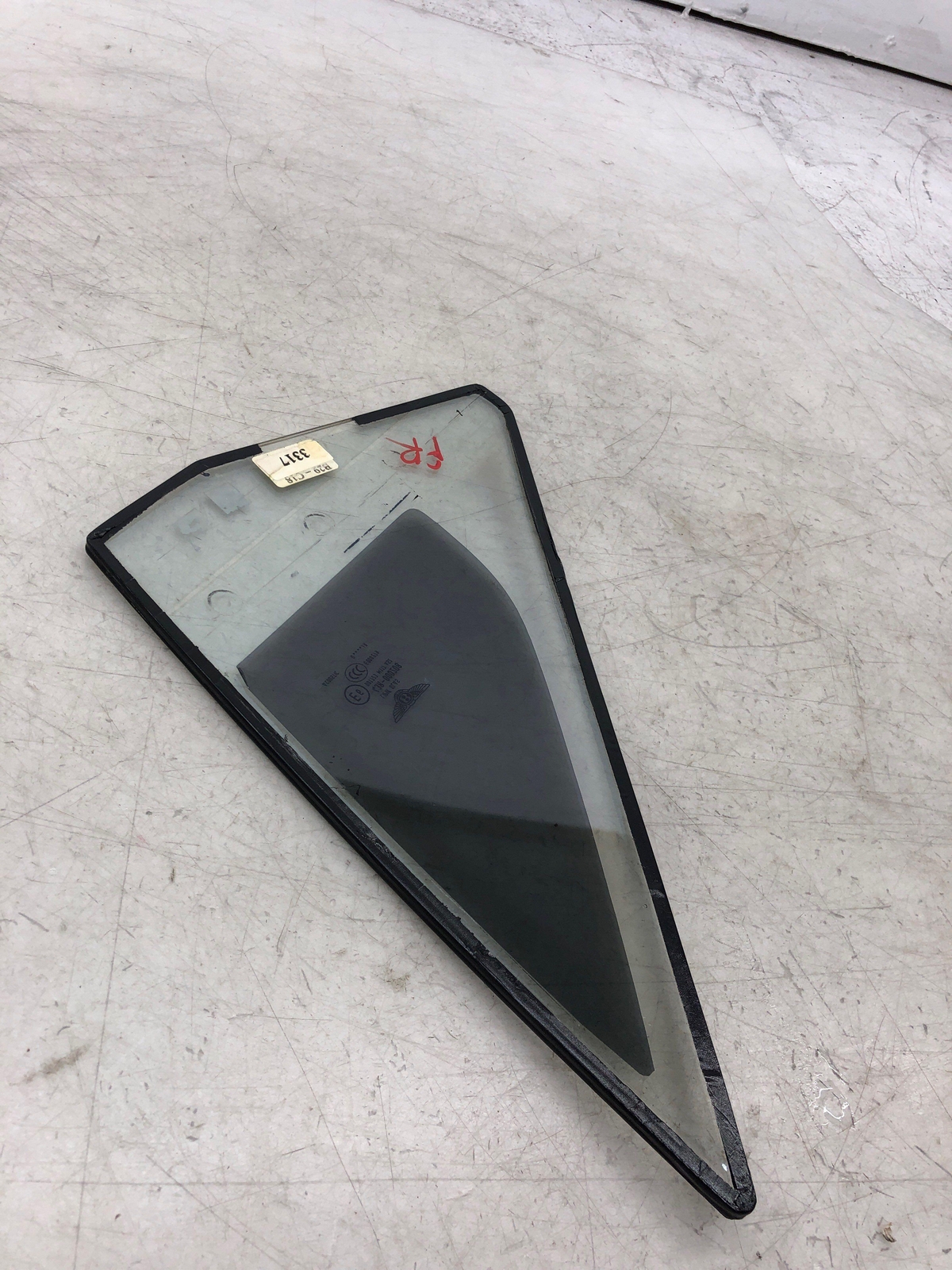 2006-2012 BENTLEY CONTINENTAL FRONT RIGHT QUARTER FIXED VENT WINDOW 3W5845116