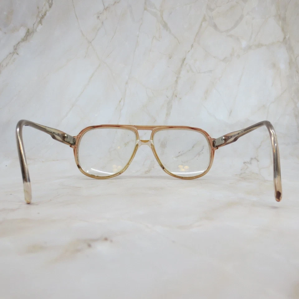 Safilo Elasta Eyeglasses Frame 1048-1135 Unisex Pink Full Rim Aviator 56-15-150 - Image 4 of 4