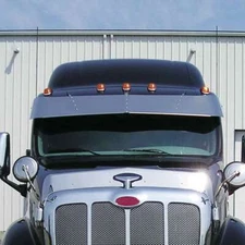 TSUN-P28 15 1/2" Peterbilt 387-587 Sunvisor (2000+)