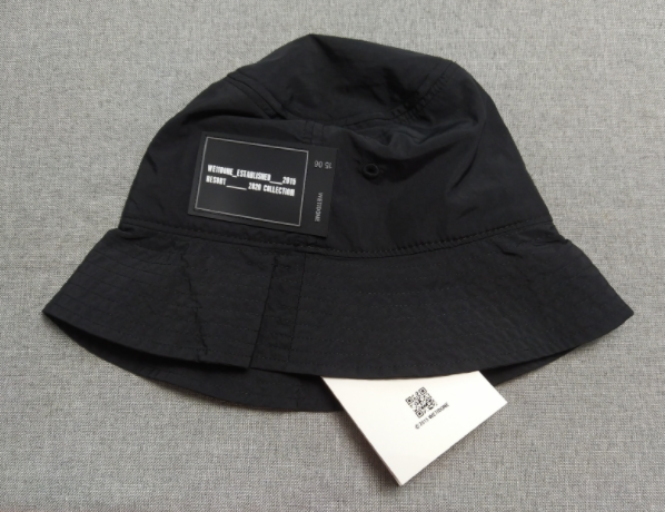 Brand New We11done Logo Bucket Hat Black | eBay