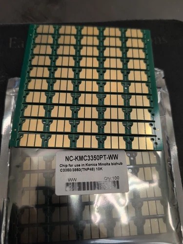 4 x Toner Chip for Konica Minolta Bizhub C3350, C3850, C3850 FS (TNP48) Refill
