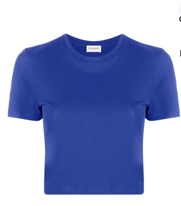 T shirt SAINT LAURENT taglia small (36) nuovissima originale prezzo disponibile £285 #l3