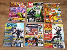 Video Games Magazin Ausgabe Maniac M GAMES Kids Zone Nintendo Xbox 360 PS3 
