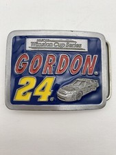 Jeff Gordon Nascar Winston Cup Series Belt Buckle