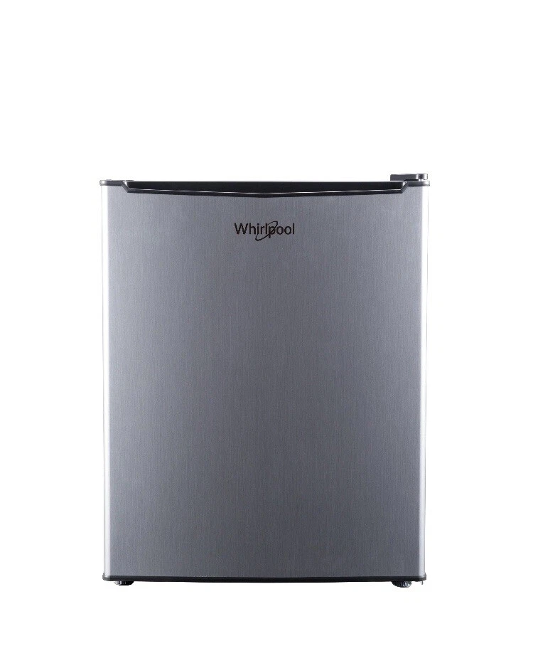 NEW WHIRLPOOL Mini Compact Small Refrigerator Stainless Steel Freezer 2.7cu  ft