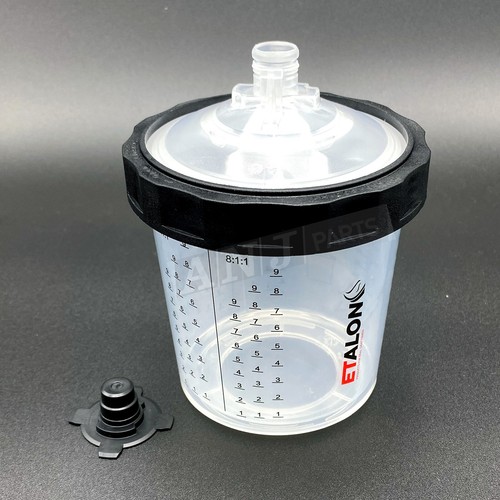 Etalon SPS Paint Cup System Kit 650ml 190 Micron Liners, Lids, Caps