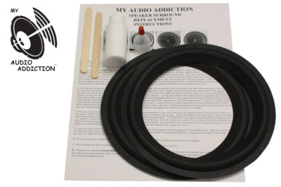 Speaker Surround Kit For E/V Sentry 100  8'' 100a Interface Sentry MS-80 Cristal