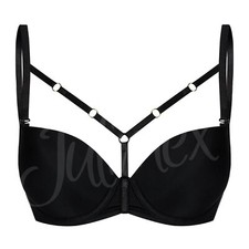 JULIMEX cleavage decorative straps decorative straps loop black with gold silver New