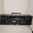 Vintage Panasonic RX-CW43 Boombox AM/FM Radio Dual Cassette Tested– 1 Deck Works