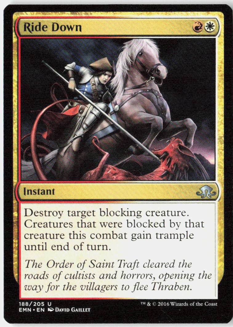 Magic Ride Down Eldritch Moon [EMN - 188] NM Uncommon