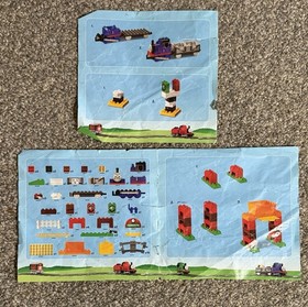 Lego DUPLO # 5554 Thomas Load & Carry Train Set 61 PC COMPLETE ~ No Box