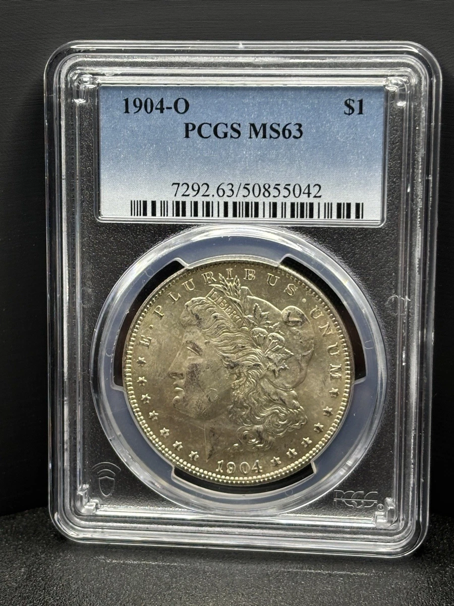 1904年 MORGAN SILVER DOLLAR アメリカPCGS MS63 MS 63 Graded 1904 Year Morgan US Dollars (1878-1921) for sale | eBay