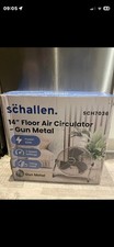 Schallen Floor Fan Gun Metal
