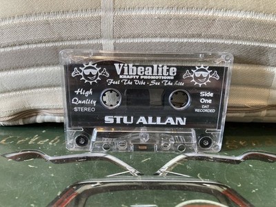 DJ Stu Allan @ Vibealite - Krafty Promotions - Hardcore Rave Cassette Tape  RARE
