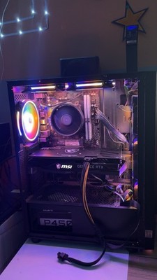 MSI Gaming PC GeForce RTX RGB Lighting Desktop Computer