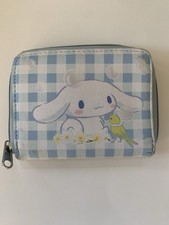 Loungefly Sanrio Cinnamoroll daisy gingham wallet