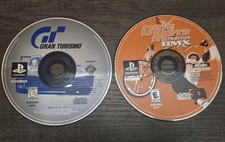 PlayStation Games Lot of 2 Gran Turismo Dave Mirra Freestyle BMX