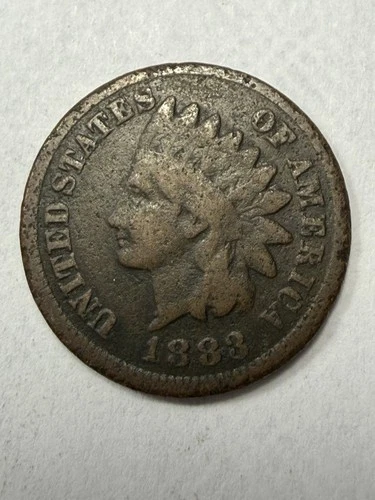 ** 1883 INDIAN CENT-  GOOD  (FILL THAT SPOT IN YOUR SET)-  PRICED TO SELL 🔥 **