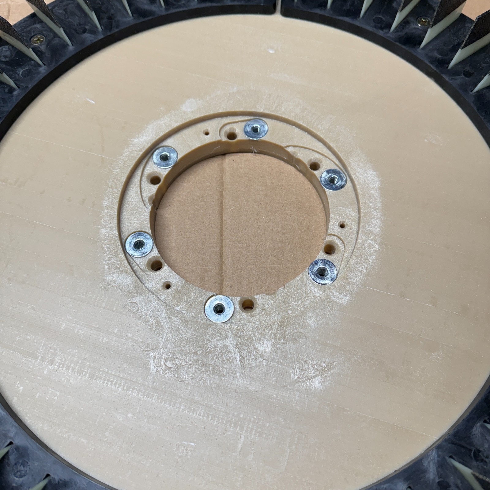 NOS DIAMABRUSH 912001220 Polymer Polishing Abrasive Pad 100 Grit 20" Diameter