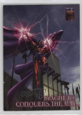 1997 Fleer Marvel Premium QFX Promos Magneto 2yi