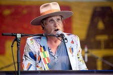 Zach Chance of Jamestown Revival performs at Zilker Park on Octobe- Old Photo 1