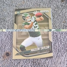 2025 Panini Prizm Mason Taylor Rookie #329 New York Jets NFL Football
