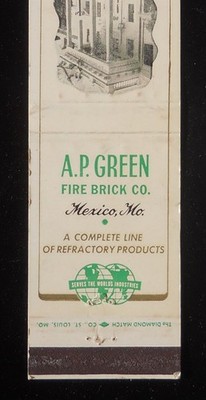 1960s A. P. Green Fire Brick Co. Complete Line of Refractory Products Mexico MO