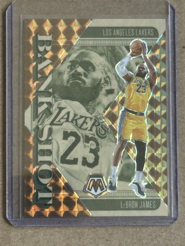LeBron James [Bronze] #18 2024 Panini Mosaic Bank Shot card