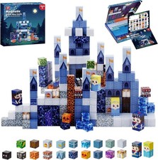 100 Pcs Magnetic Building Blocks STEM Toy Educational Construction Set for Kids