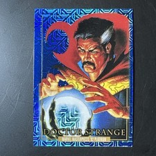 2024 Skybox Marvel Masterpieces '92 Platinum Blue Traxx Doctor Strange #24