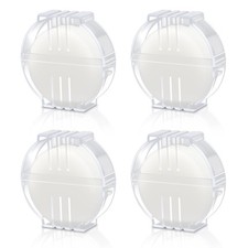4PCS White Beeswax Thread Conditioner, 5x5cm / 1.97x1.97 inch,