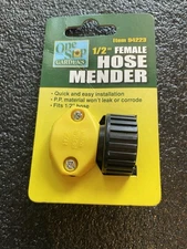 One Stop Gardens 1/2” Female Hose Mender Repair Coupler Harbor Freight New