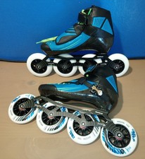 Bont Semi Race Speedskates Größe 38 (EU 40) Powerslide Schiene 100 mm Rollen
