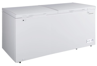 Hamilton Beach 17 Cu. Ft. Garage Ready Chest Freezer Double Doors Manual Defrost