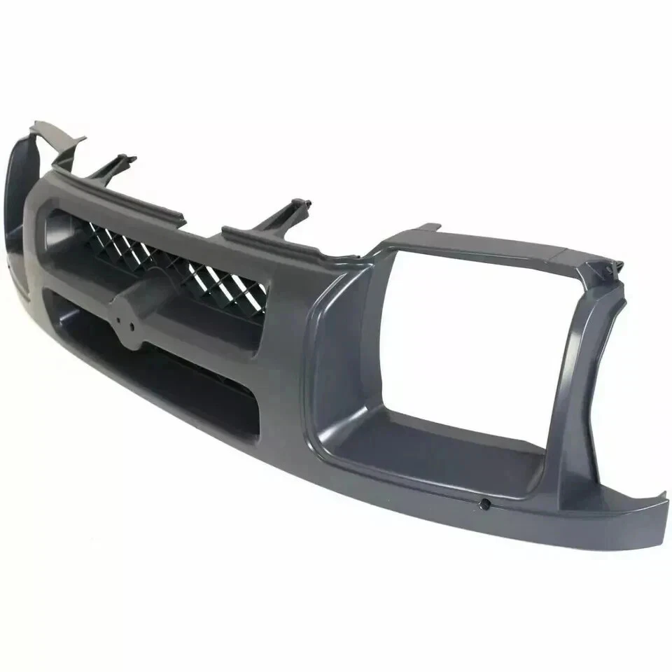 Front Bumper Face Bar Primed & Grille Assembly Kit For 2000-2001 Nissan Xterra - Image 4 of 4