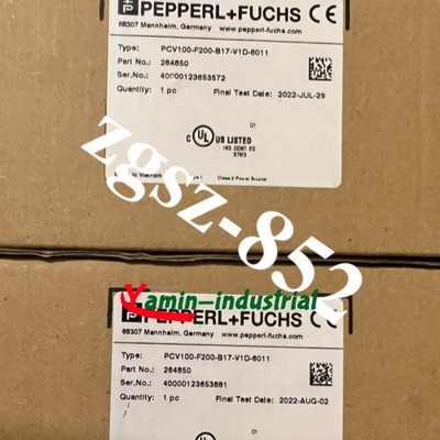NEW PEPPERL+FUCHS Optical Code Reader PCV100-F200-B17-V1D-6011 264850 FedEx DHL