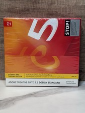 Adobe Creative Suite 5.5 Design Standard For Mac OS STUDENT And TEACHER Edition.