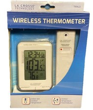 La Crosse Technology Wireless Weather Station Thermometer LCD T83622 - NEW NOS