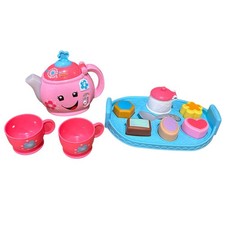 Fisher-Price Laugh and Learn Sweet Manners Tea Set Pink Lights Sounds