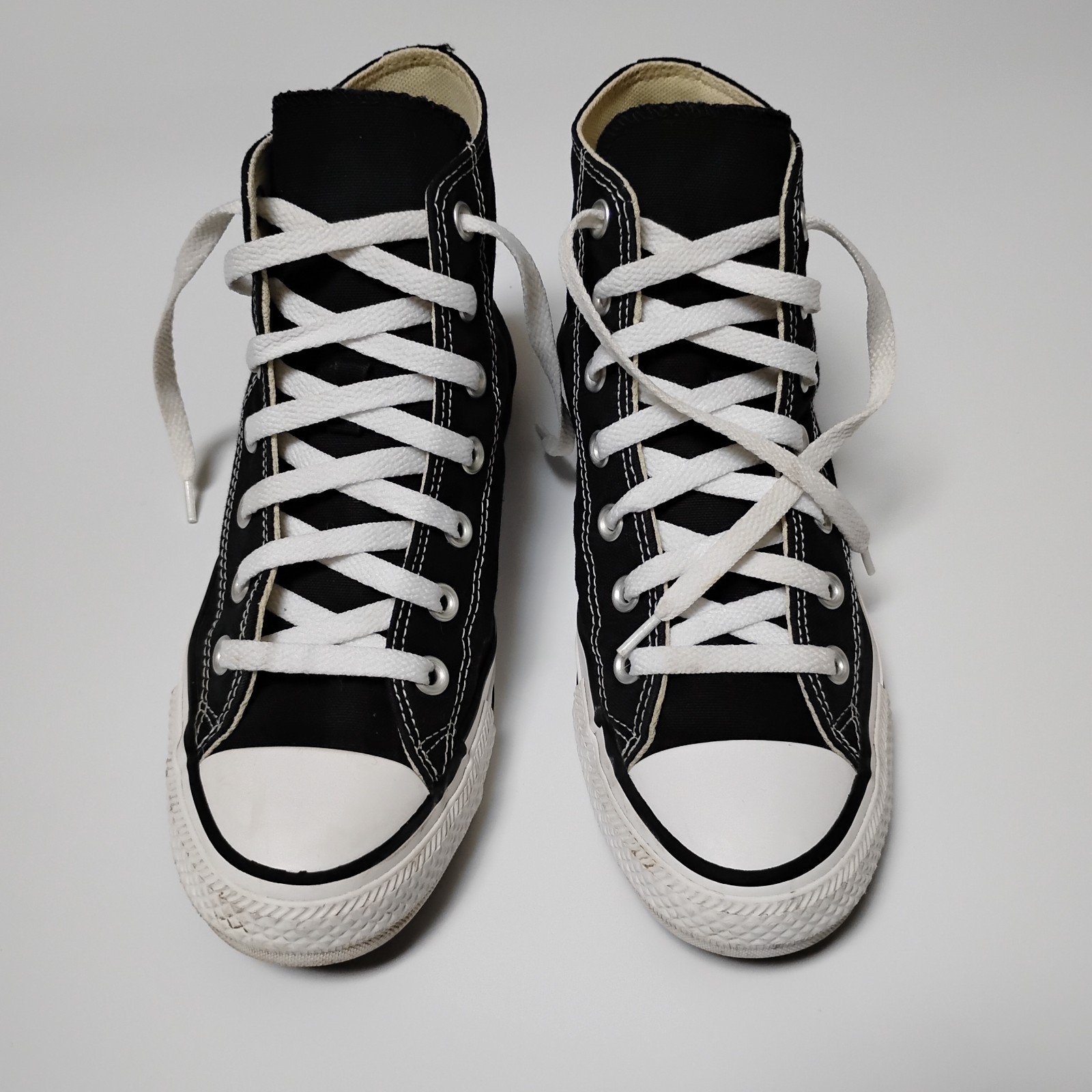 Converse Chuck Taylor All Star High Top Sneakers Womens Shoes Size 8 Black M9160 thumbnail 3