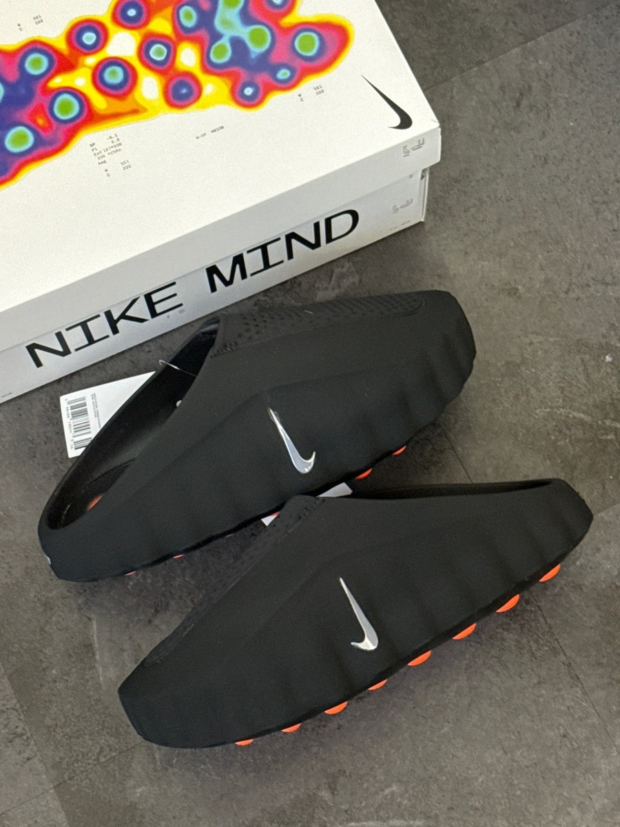 Nike Mind 001 Men's Pregame Slides Black - UK 9 /US10 - HQ4307-001