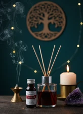 Moonlight Rose Patchouli Fragrance Oil - Enchanting Scent for Home and Body