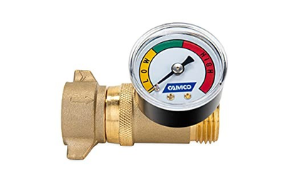 #ad Camco Brass Water Pressure Regulator with Gauge Helps Protect RV Plumbing and $41.46