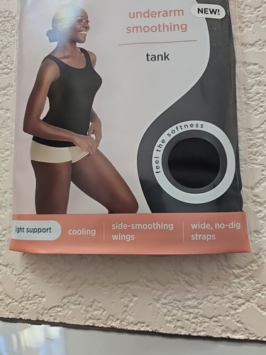 JOCKEY ESSENTIALS TANK TOP UNTERARM GLÄTTEND LEICHTER STÜTZ SCHWARZ GR. XL - Bild 3 von 8