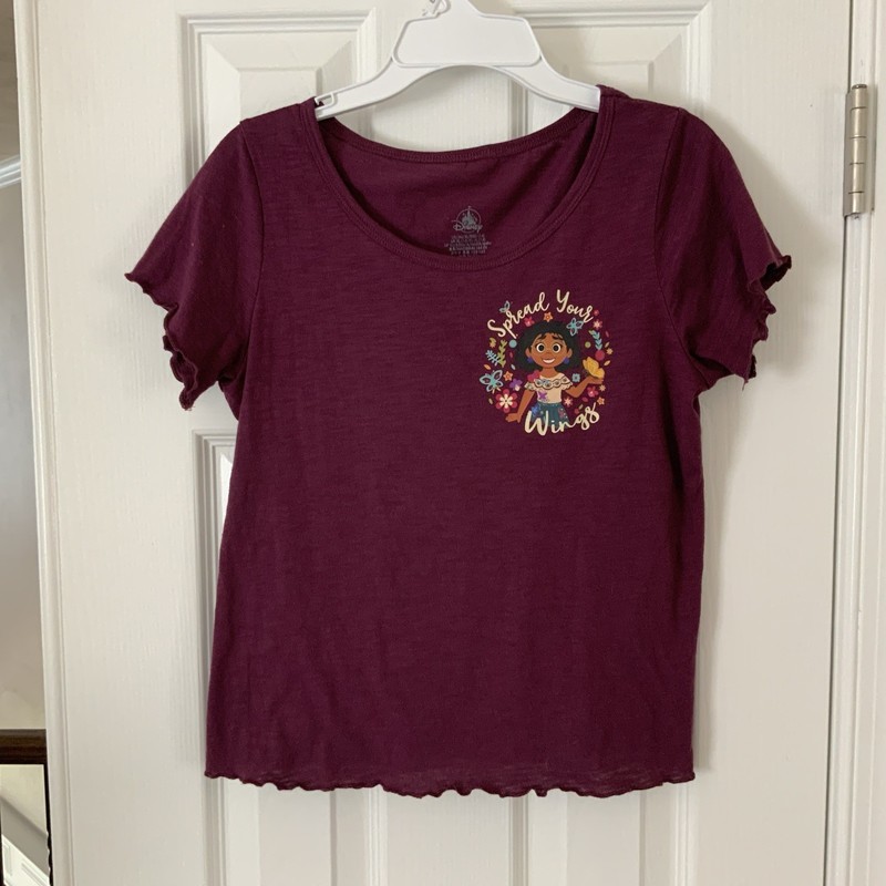 Encanto Mirabel Disney Store Boxy Shirt Girls- Size XL (14)- EUC