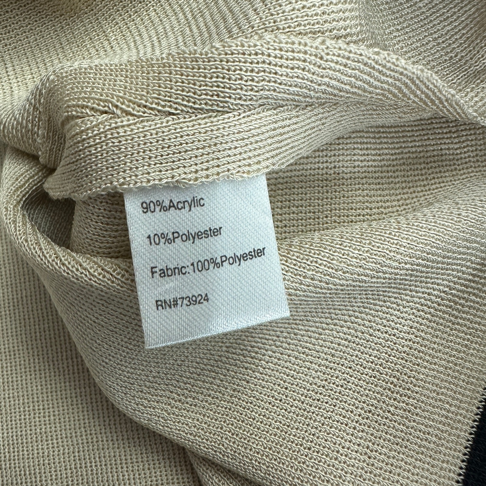 Ming Wang Womens Cardigan Size XL Statement Business Colorblock Career