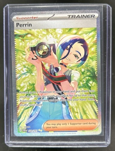 2024 Pokemon Twilight Masquerade Perrin Special Illustration Rare #220/167