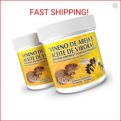 Veneno De Abeja, Aceite Vibora Ointment Analgesic Ointment Topical Pain Relief,